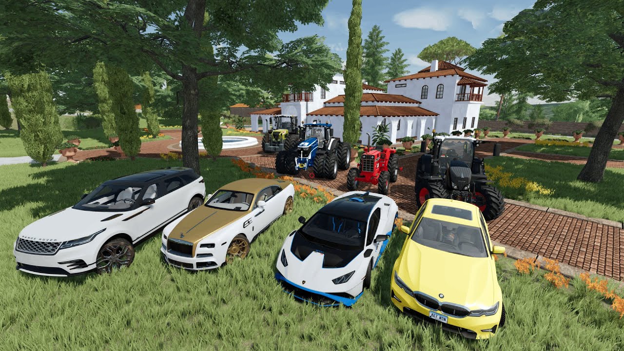 RICH FARMER'S LUXURY FARM - TOSCANA FARM | FARMING SIMULATOR 22