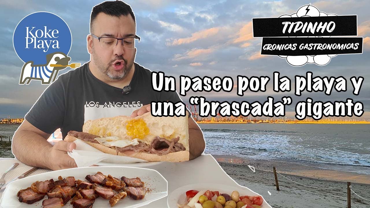 Almorzamos en Koke Playa, un paseo por la playa y una 