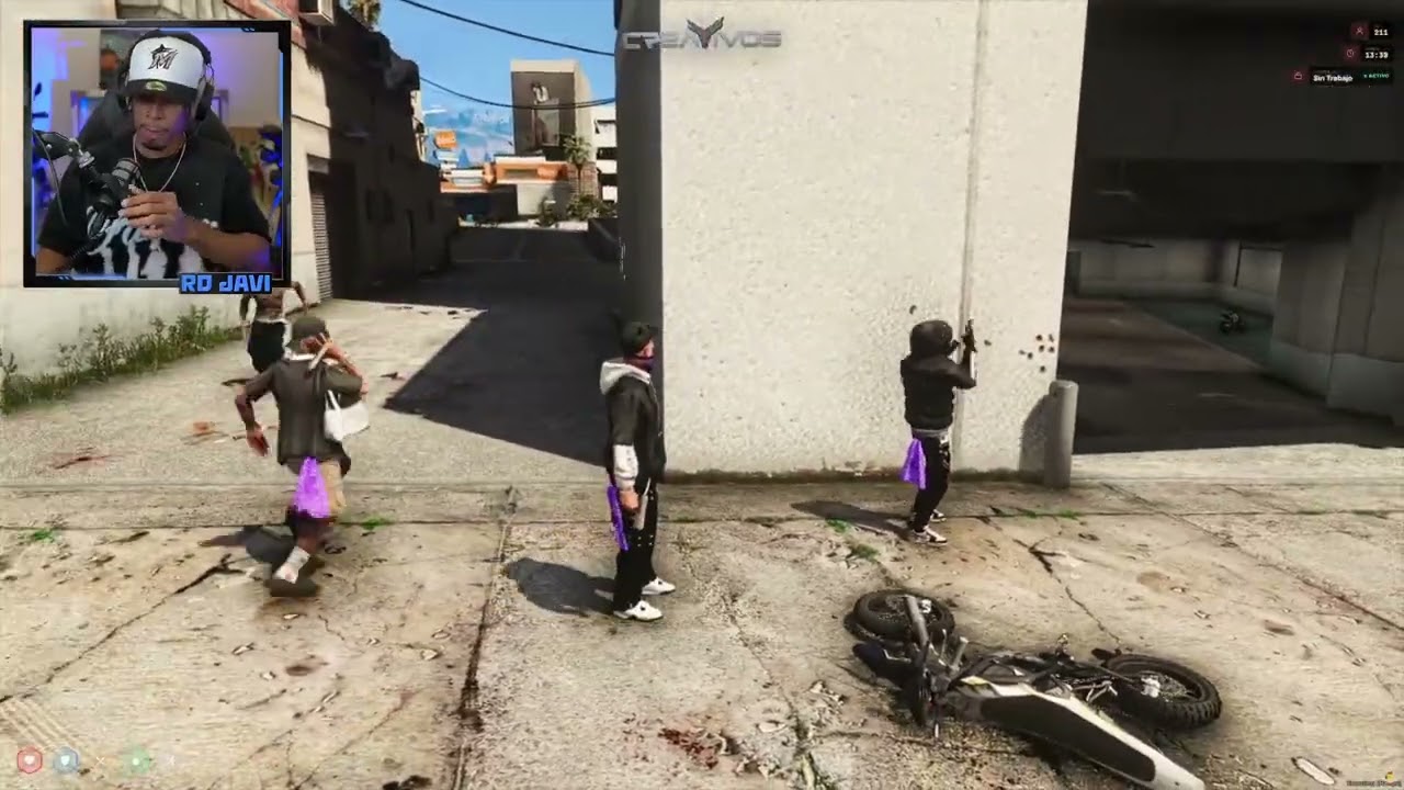 142# RdJavi - Abatimos 2 gangeros negros y se arma la guerra 