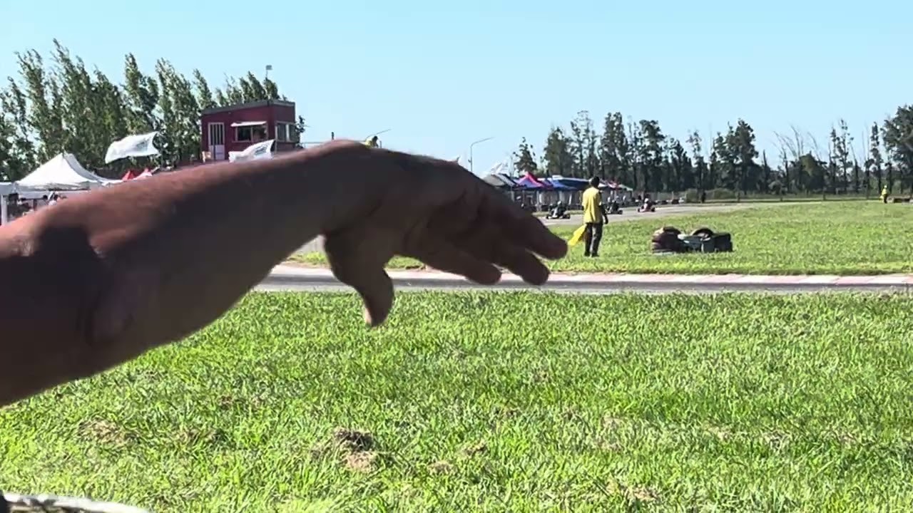 Carrera de hoy en el Kartodromo de sunchales largamos P13 y terminamos P9 la primera del año 