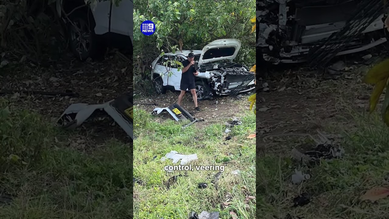 Young driver charged after multi-vehicle smash | 9 News Australia