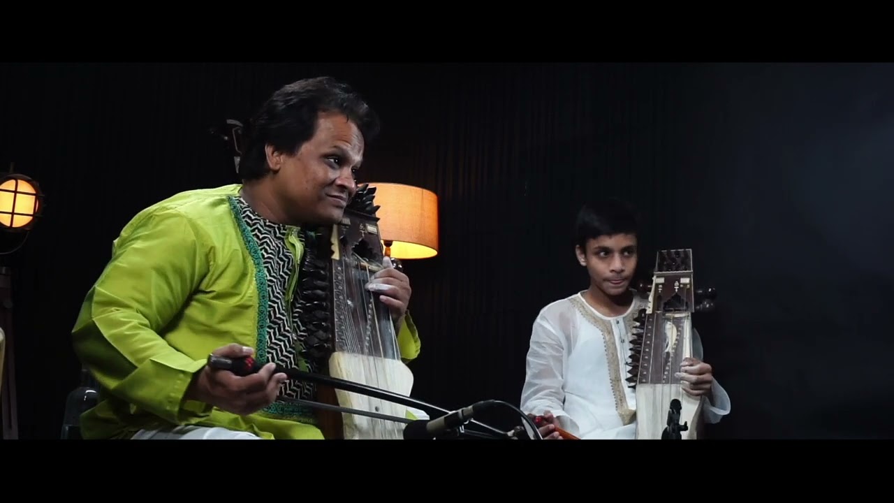 SARANGI RECITAL-SARWAR HUSSAIN. RAGA MIYA KI MALHAR, SHRUTI VARDHANI & DADRA IN BHAIRAVI.