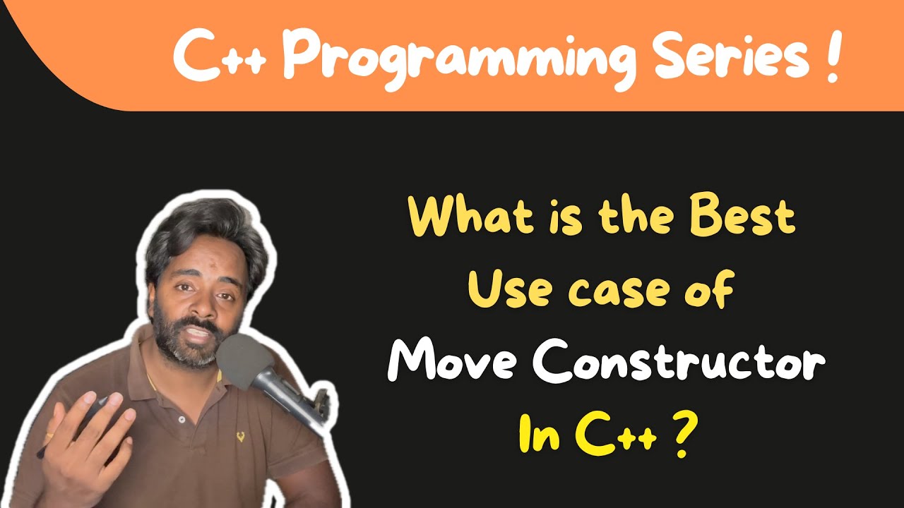 Use of Move Constructor In C++ Programming Language