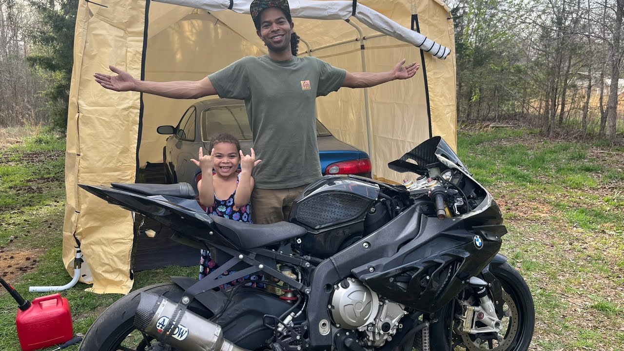First Start of Cheapest BMW S1000RR IN THE WORLD