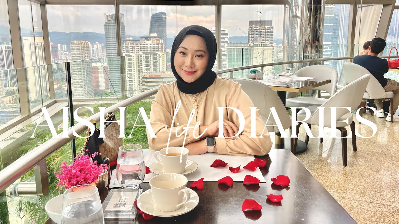 THIRTY8 Grand Hyatt, luxury hi tea session 💸 | Aisha Mohd