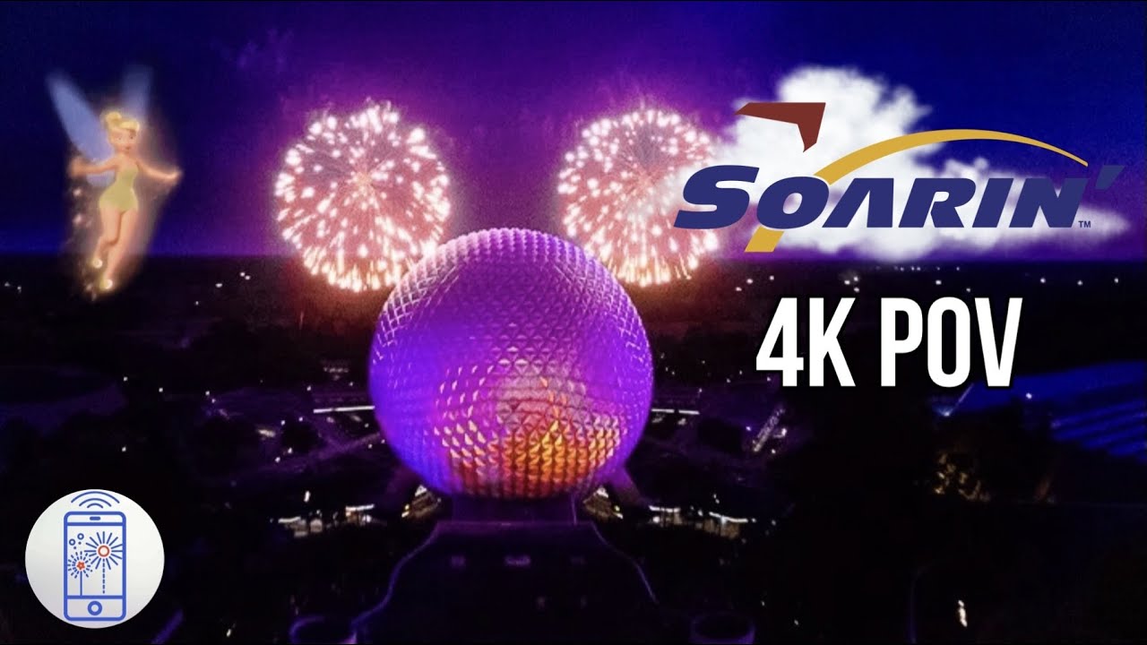 Soarin&rsquo; Around the World 4K POV - Full Ride