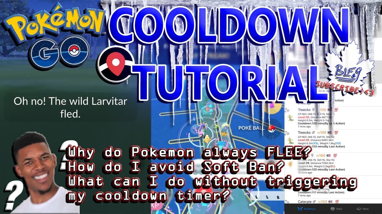 Pokémon GO - Учебное пособие по перезарядке/мягкому бану покемонов