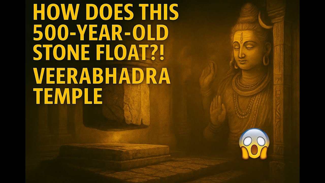 The Floating Pillar That SHOCKED Scientists 😱 | Veerabhadra Temple Mystery Explained