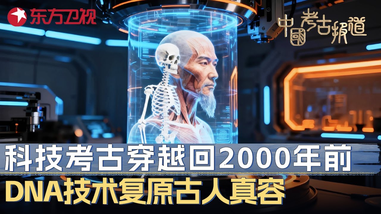 科技考古带我们穿越回2000年前, DNA技术复原古代帝王容貌, 复原图一出惊呆所有人, 长得太像一个人! #中国考古报道 FULL