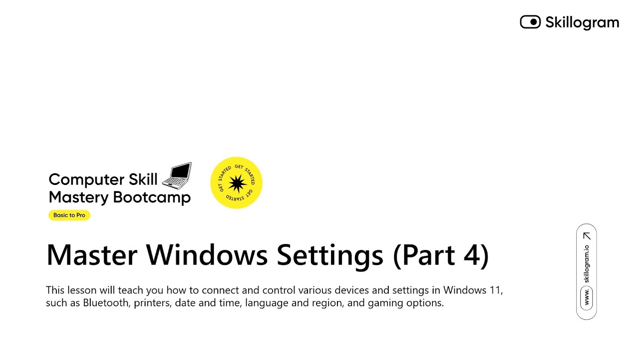 1.2.8 🖥️ Master Windows Settings (Part 4)