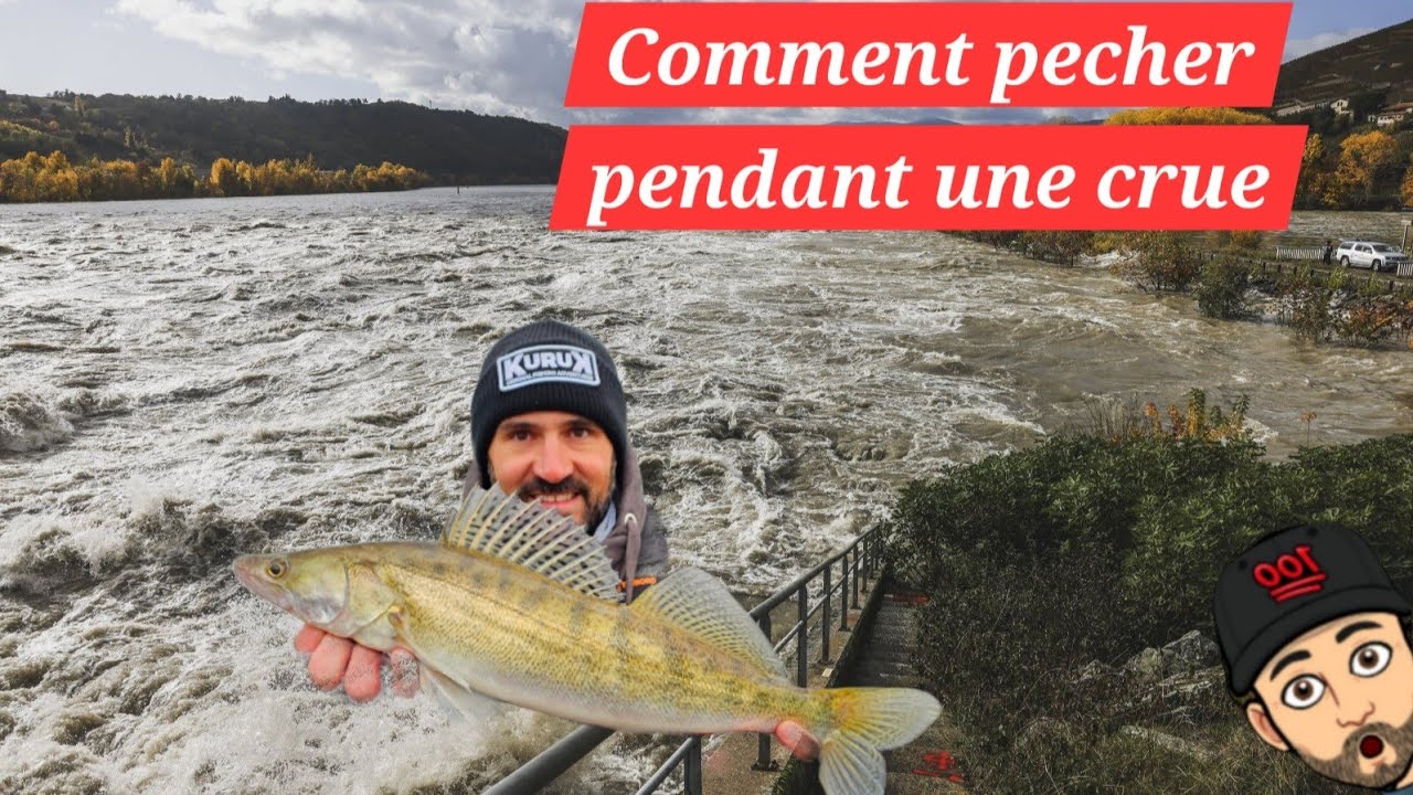 On pêche le Sandre pendant la crue !!!