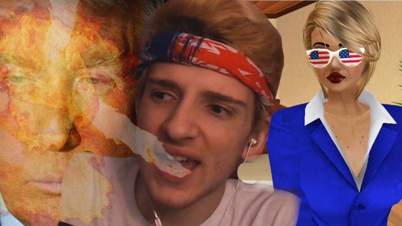 HILLARY CLINTON SEDUCES MEN FOR VOTES! IMVU!