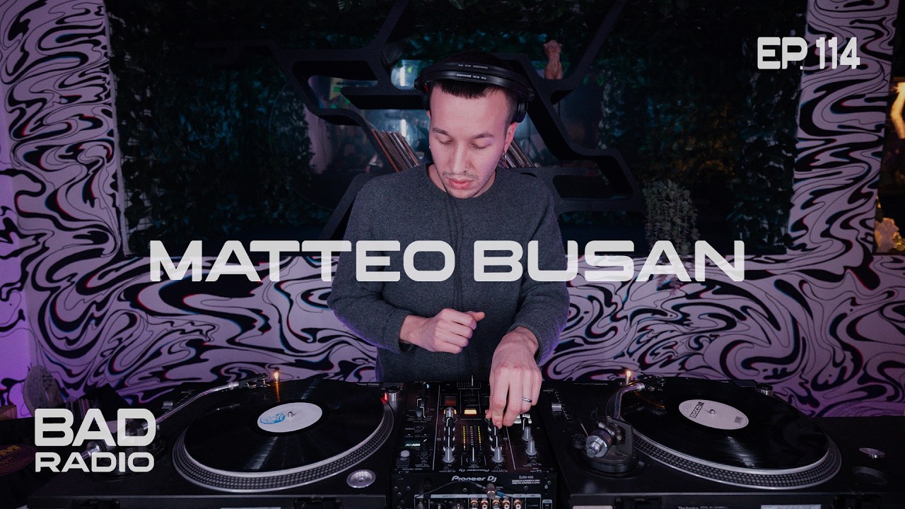 BADradio Ep. 114 | Matteo Busan| House Vinyl Mix
