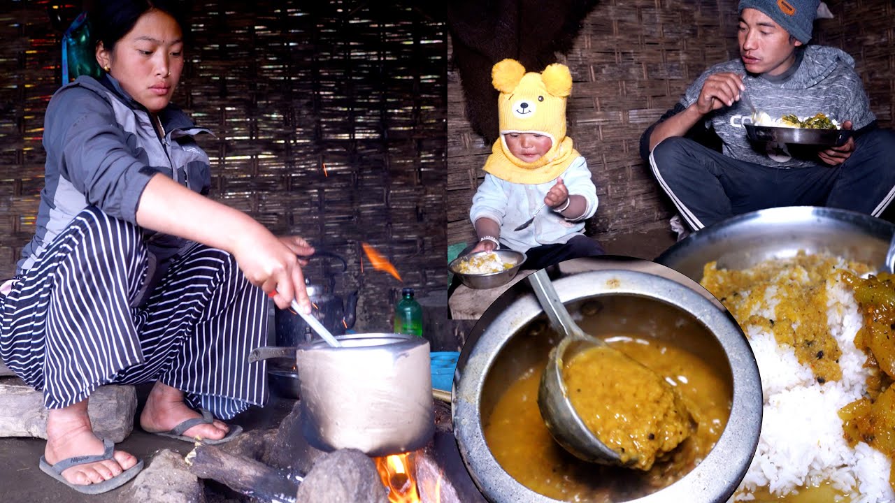 manjita cooks for her family || shepherd life of Nepal || Himalayan life || @shepherdlifeofnepal