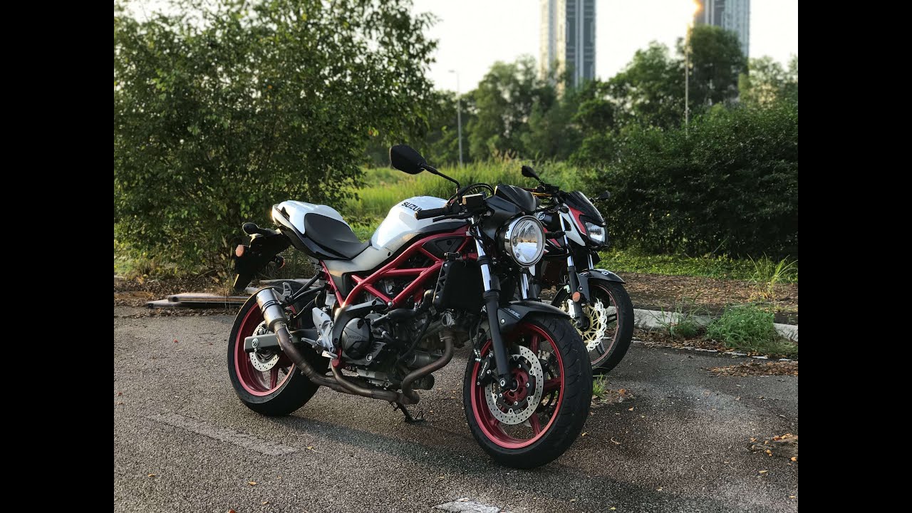 #75 SUZUKI SV650 MALAYSIA | SC PROJECT SOUND LOVELY | TEST RIDE THE POWER OF V-TWIN HITMAN4PRESIDENT