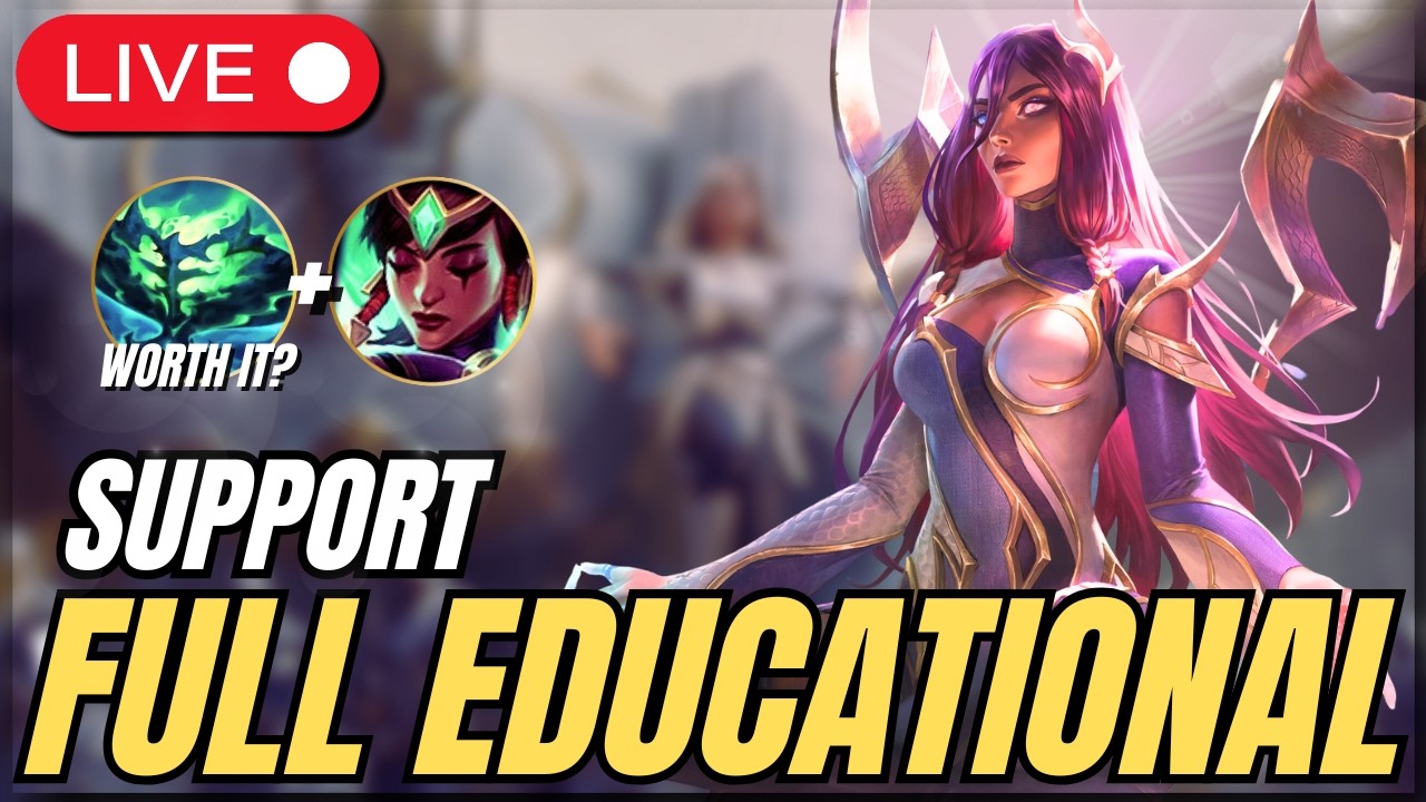 Educational Support Gameplay | 1000 LP Climb EUW