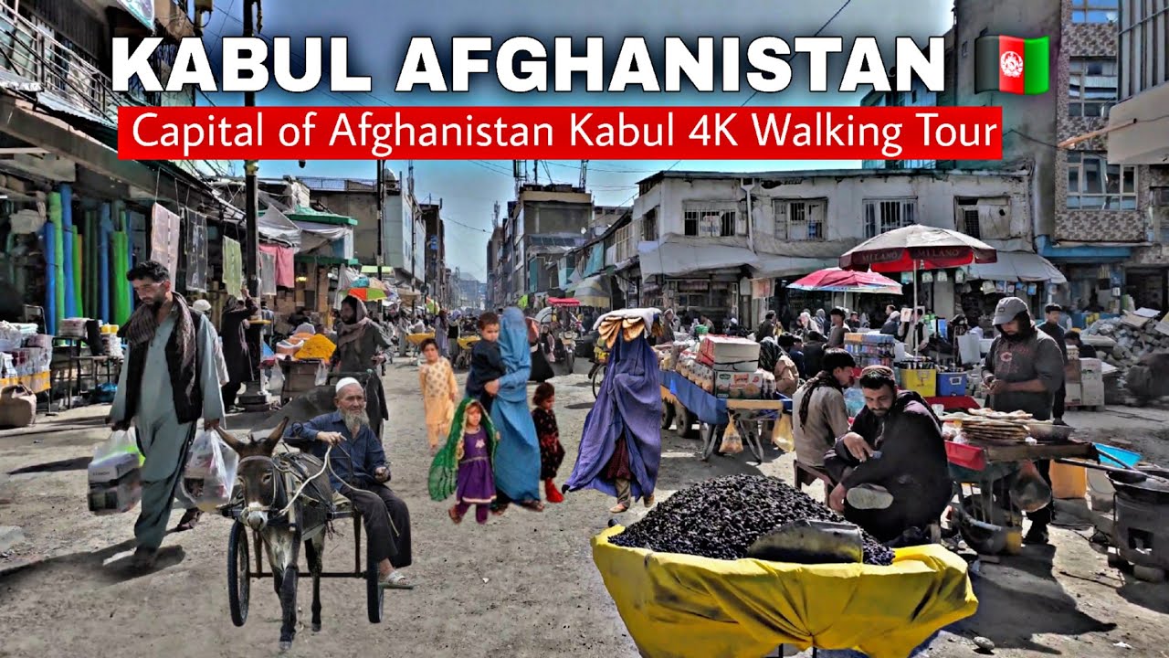 🇦🇫 Afghanistan | Media Won’t Show This Kabul | Real Life in Afghanistan’s Capital | 4K Walking Tour