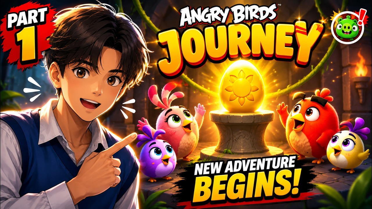 Want to Beat Angry Bird's Journey ?