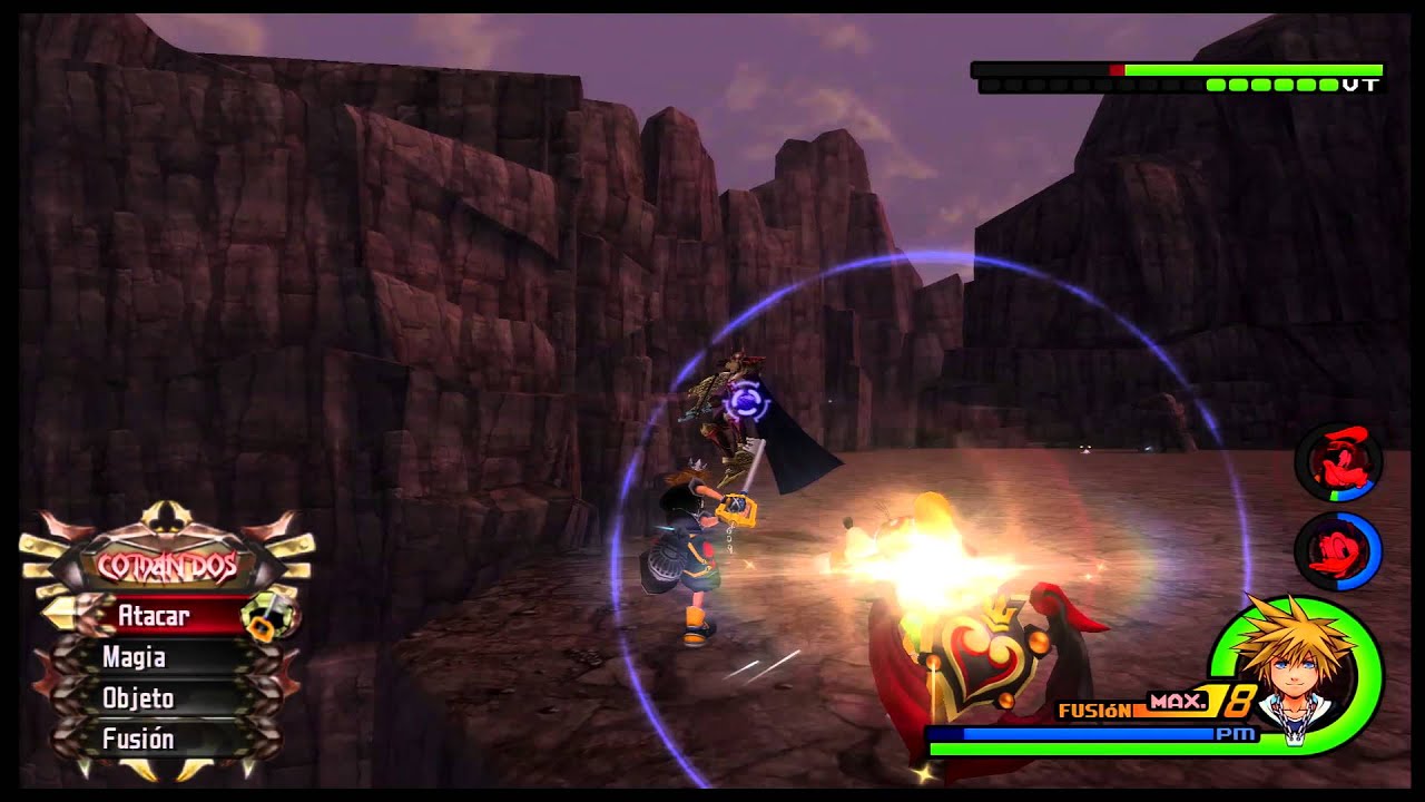 Kingdom Hearts HD 2.5 Remix [Español] (KH2FM) Sora vs Terra/Lingering Will (Proud-No damage-Lv99)