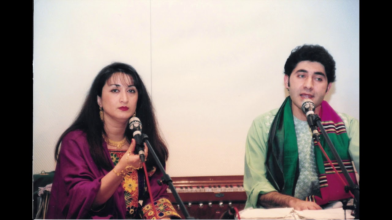 ShafiqShamel&Sapida perform Ust. Sarahang song/ شفیق شامل و سپیده/ آهنگ 