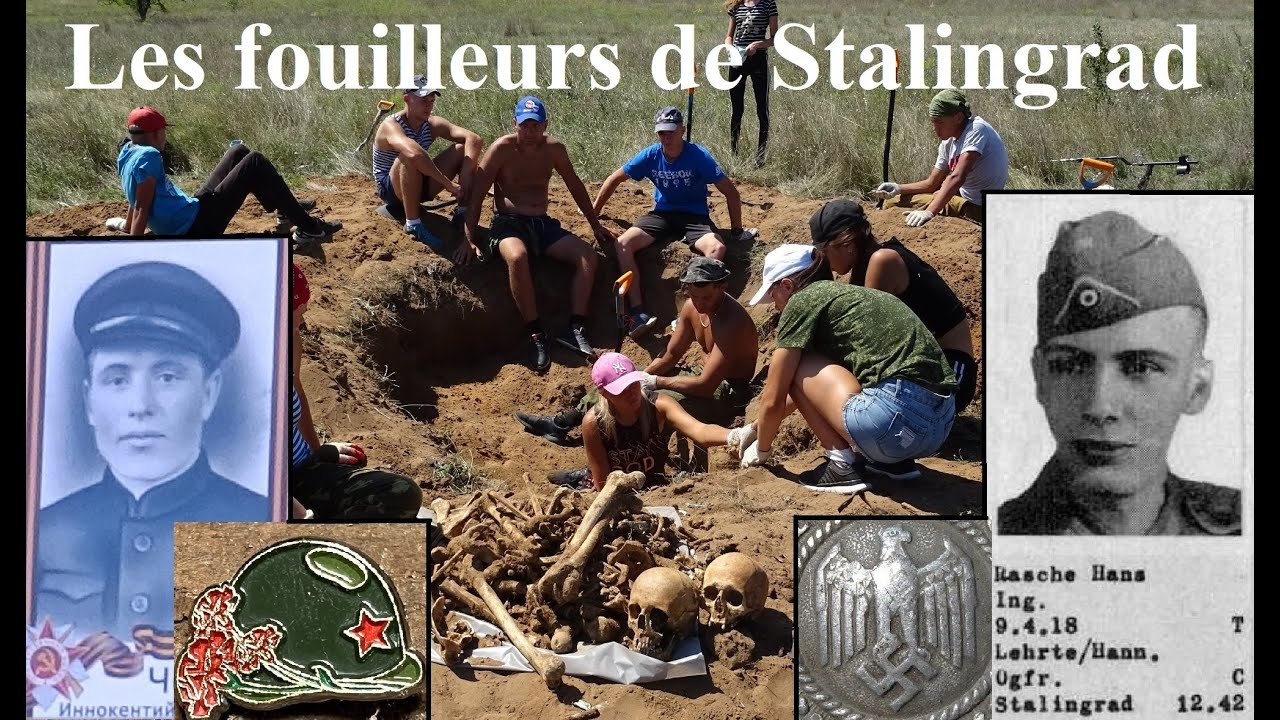 Les fouilleurs de Stalingrad - Exhumation et identification de soldats de la seconde guerre mondiale