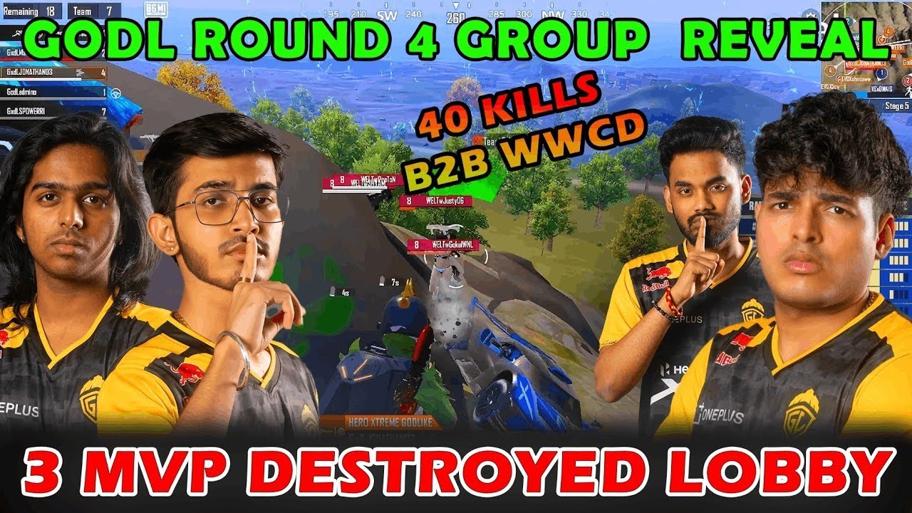 GODL BGIS R4 WARNING ⚠️ GODL 25 + 14 Finishes WWCD + 3Mvp's Domination 😮Spower Solo 10 Finishes 
