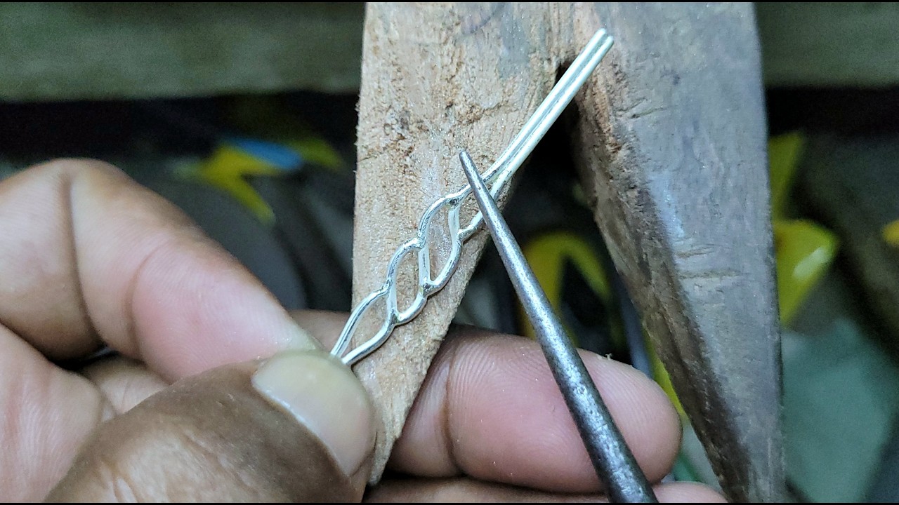 Twisted Silver Ring Making ! How To Make Handmade Silver Wire Ring