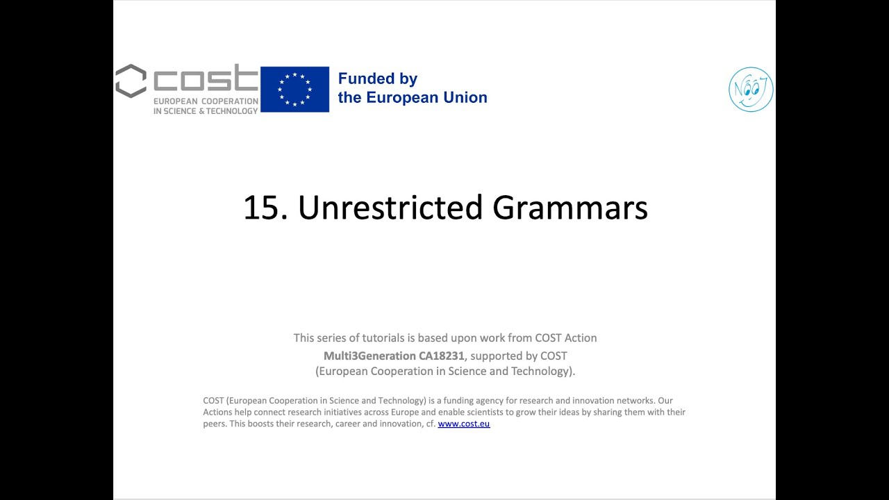 15 Unrestricted grammars
