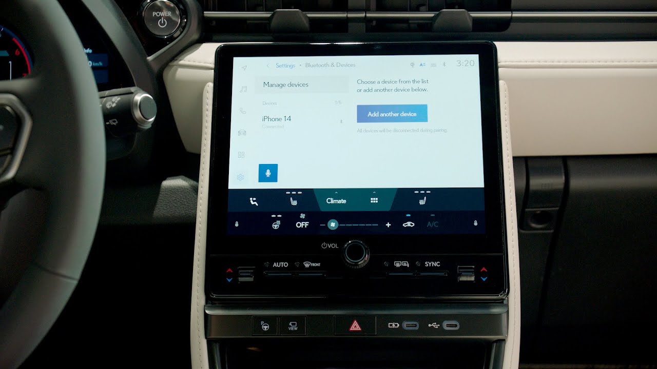 How to manage more than one phone via Bluetooth | LEXUS EUROPE