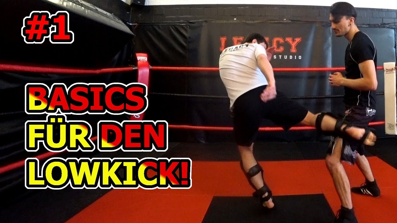 Lowkick Basics für Anfänger #1! Tutorial | mit Ryan-Duke