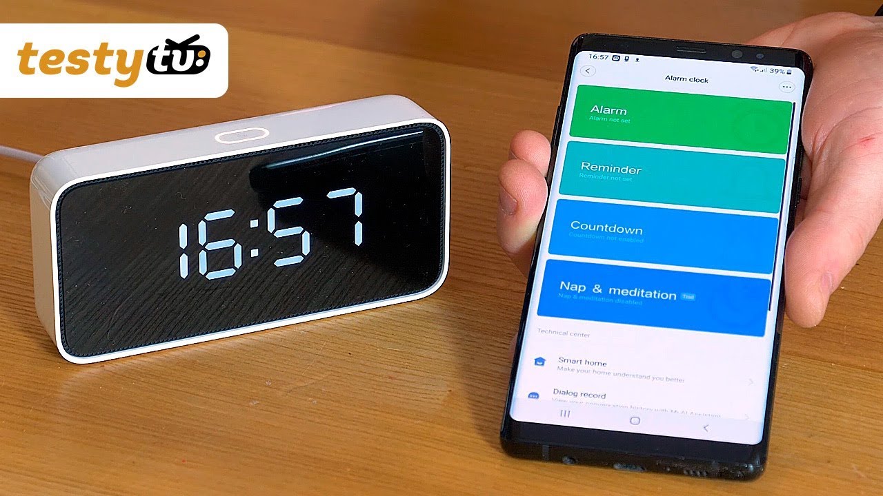 Chiny: Xiaomi inteligentny zegarek LED z budzikiem