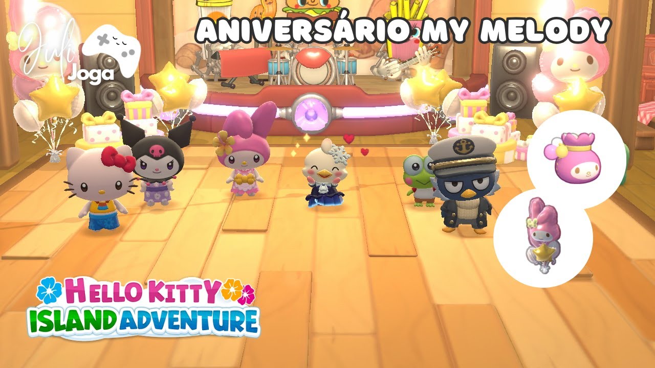 Celebrando o Aniversário da My Melody | Hello Kitty Island Adventure PT-BR