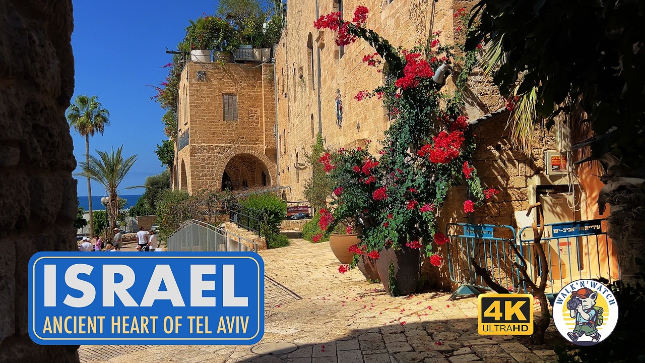 Old Jaffa Walking Tour | Ancient Heart of Tel Aviv  🇮🇱 🕍 #israel #telaviv #walkthrough