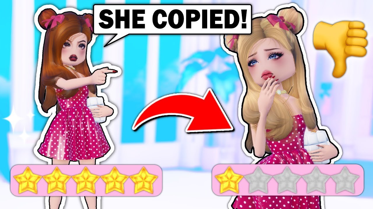 Copying In Dress To Impress Is A BAD IDEA... (Roblox)