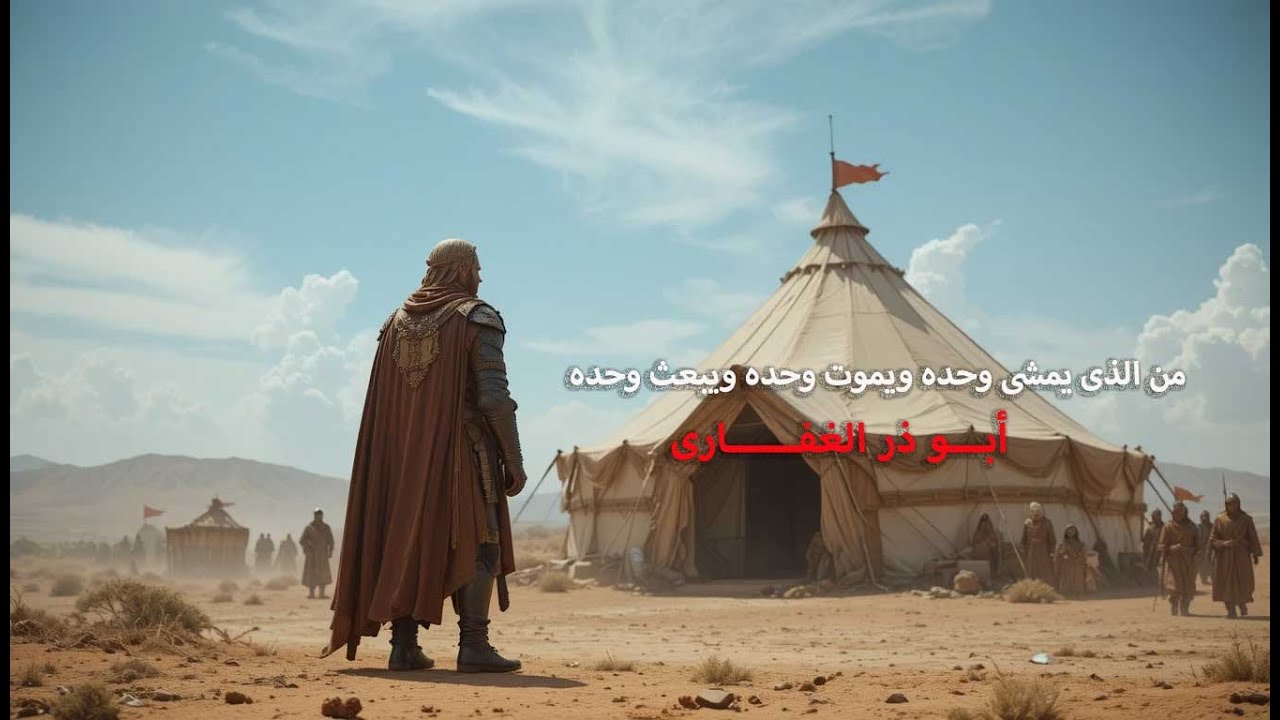 من الذى يمشى وحده ويموت وحده ويبعث وحده قصة الصحابى (أبو ذر الغفارى)