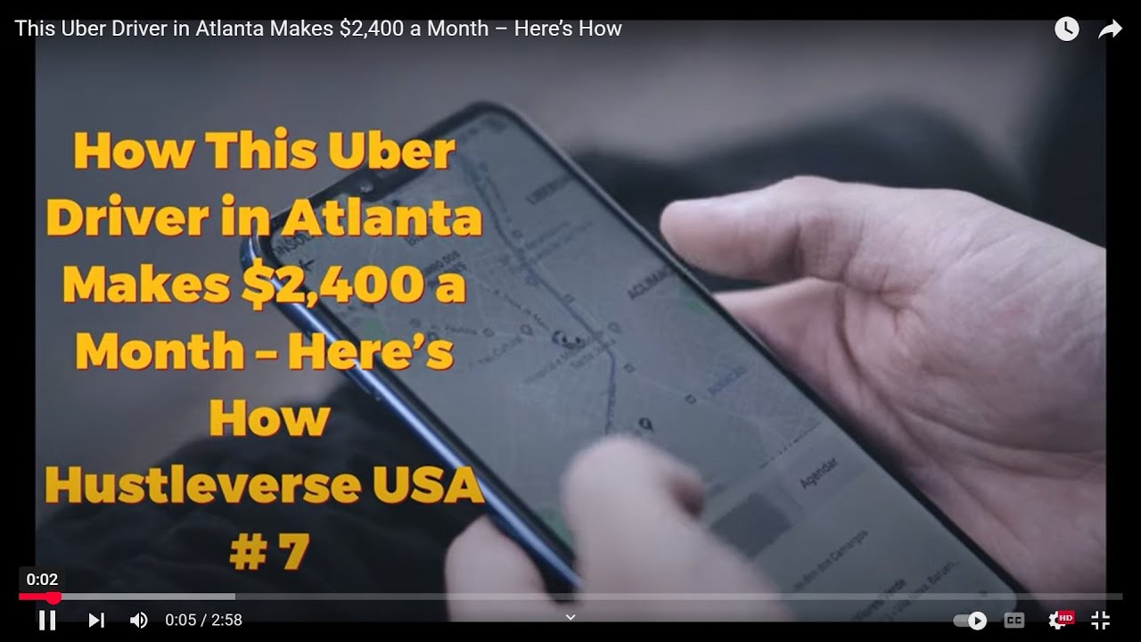 This Uber Driver in Atlanta Makes $2,400 a Month &ndash; Here&rsquo;s How