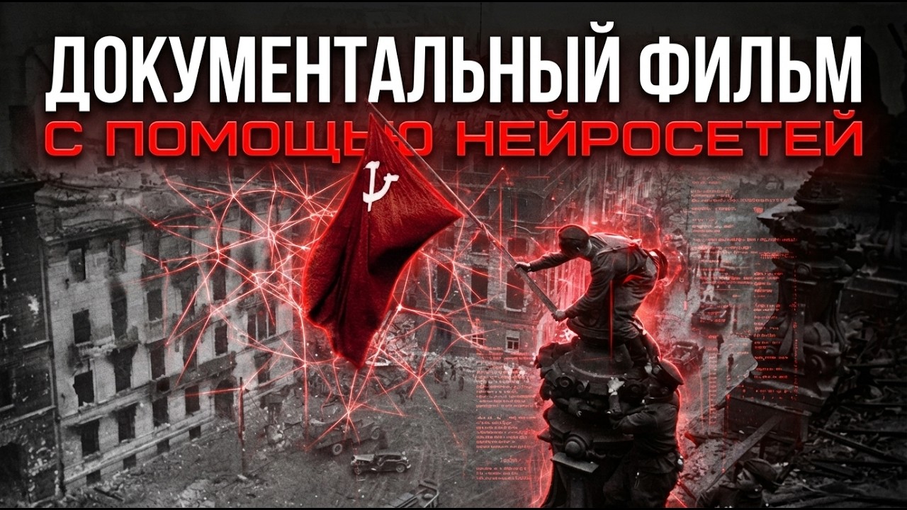 Нейросети оживили Вторую Мировую! Как создать исторический фильм с нуля?