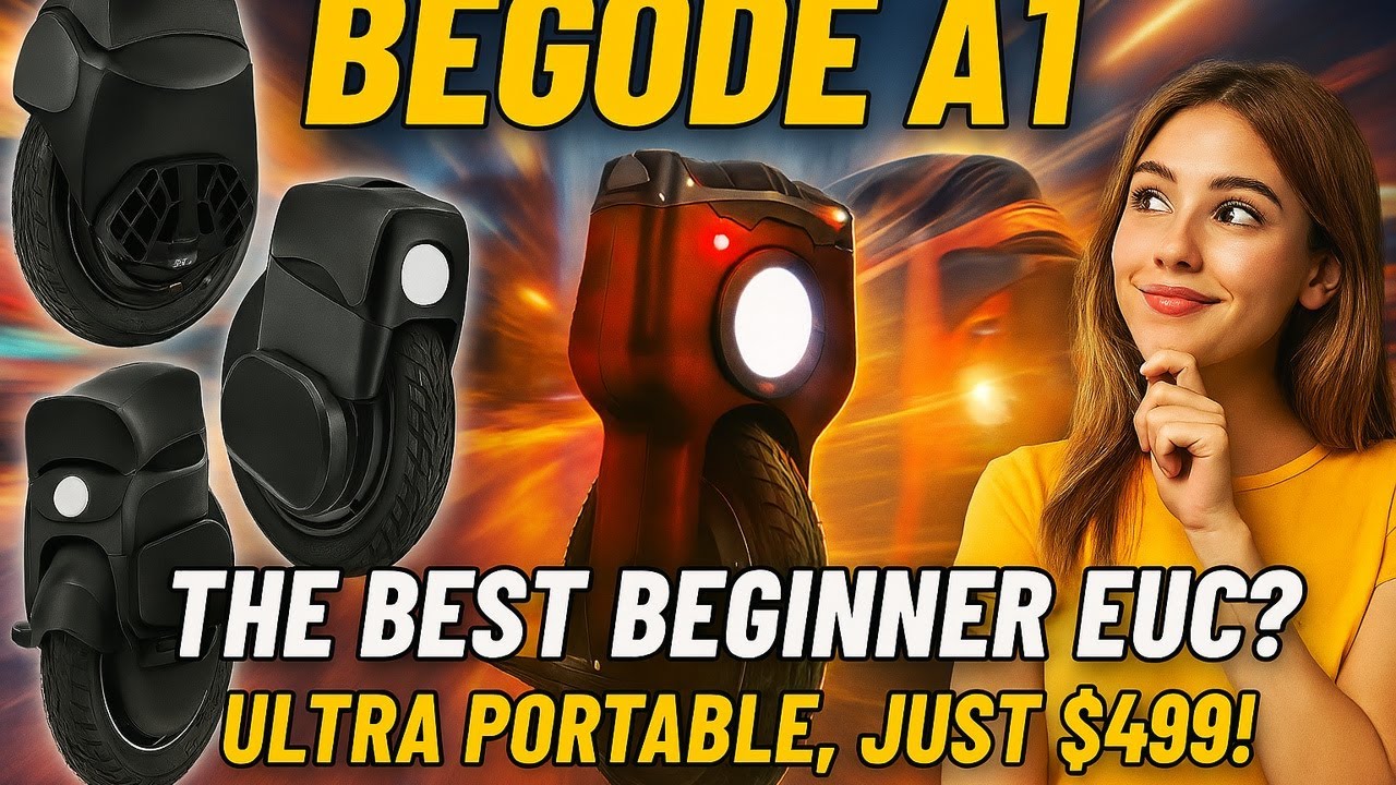 Begode A1 – The BEST Beginner EUC? Ultra Portable, Just $499!