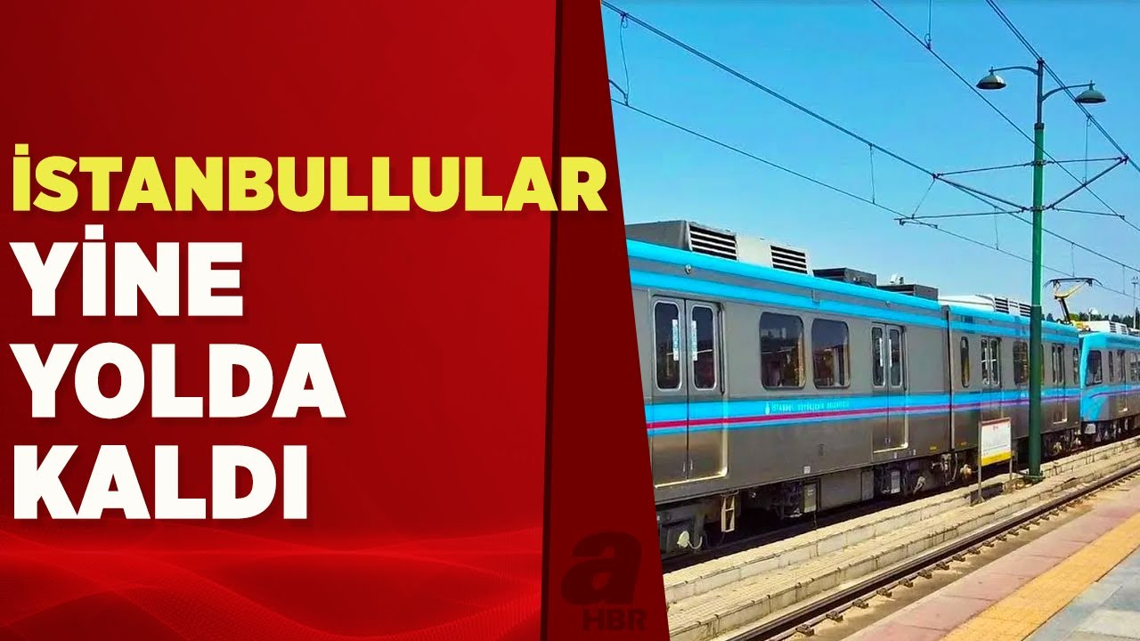 Metro seferleri aksadı!  Binlerce kişi mağdur oldu! | A Haber
