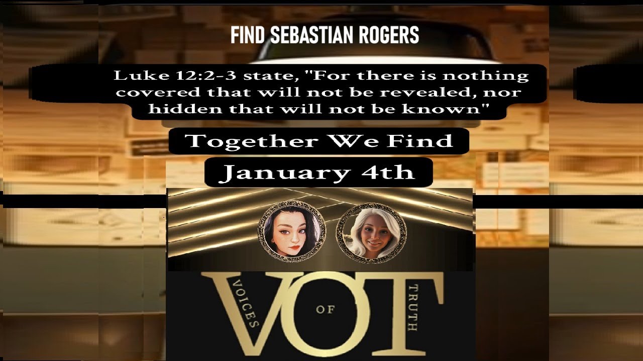 Voices Of Truth Livestream - The Truth Of Light - Find Sebastian Rogers