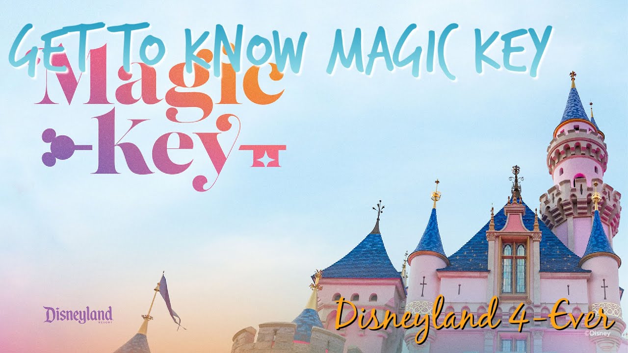 Details of Disneyland's Magic Key