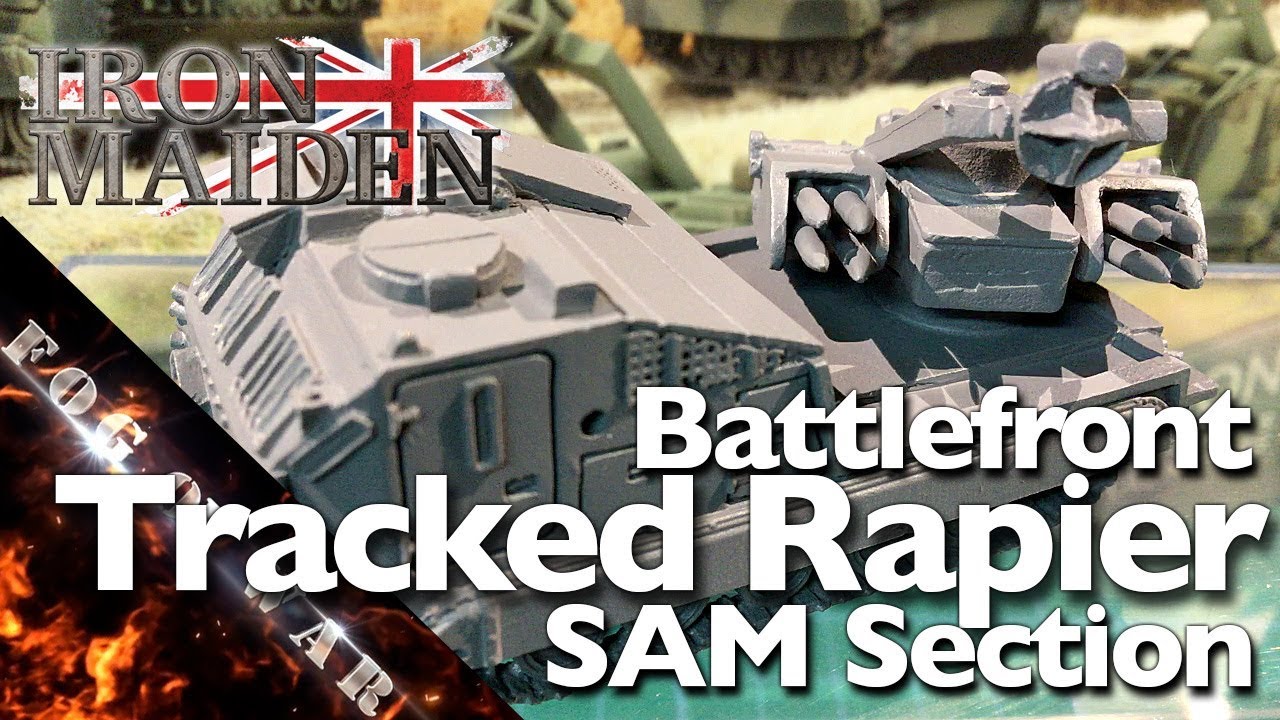 Review | BF Tracked Rapier SAM Section 1/100 (15mm) | Team Yankee