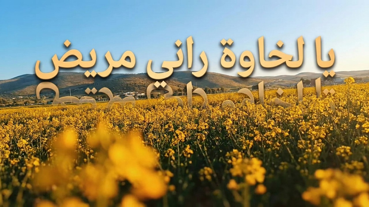 بعيني شفت السبع ووطنو يتسارى - يا الخاوة راني مريض مكتوب ومسموع