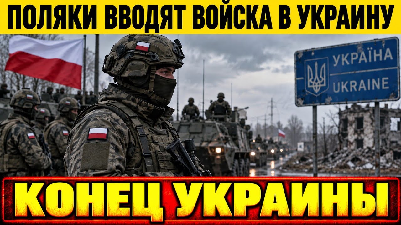 ПОЛЯКИ ЗАХОДЯТ НА УКРАИНУ ❗