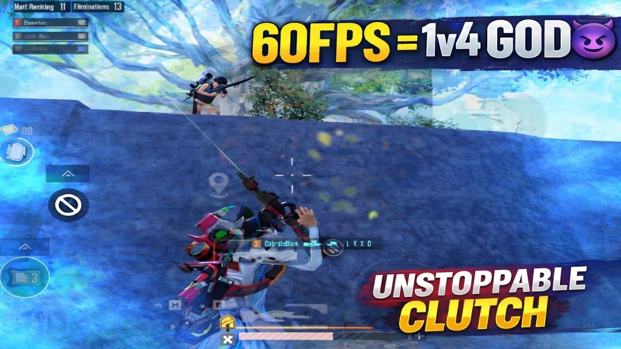How a 60FPS Player Destroys 1v4 Against Conquror Pro's 😱🔥