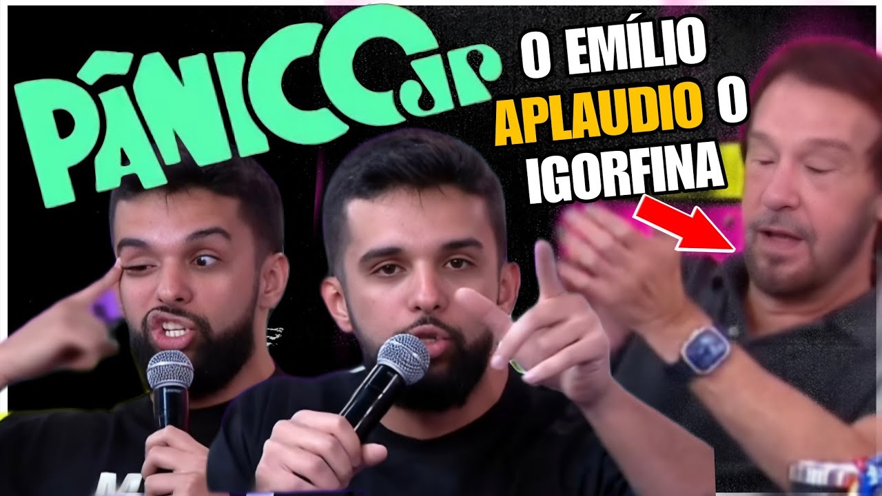 IGOR GUEDES VOLTOU NO  PÂNICO DA JOVEM PAN 