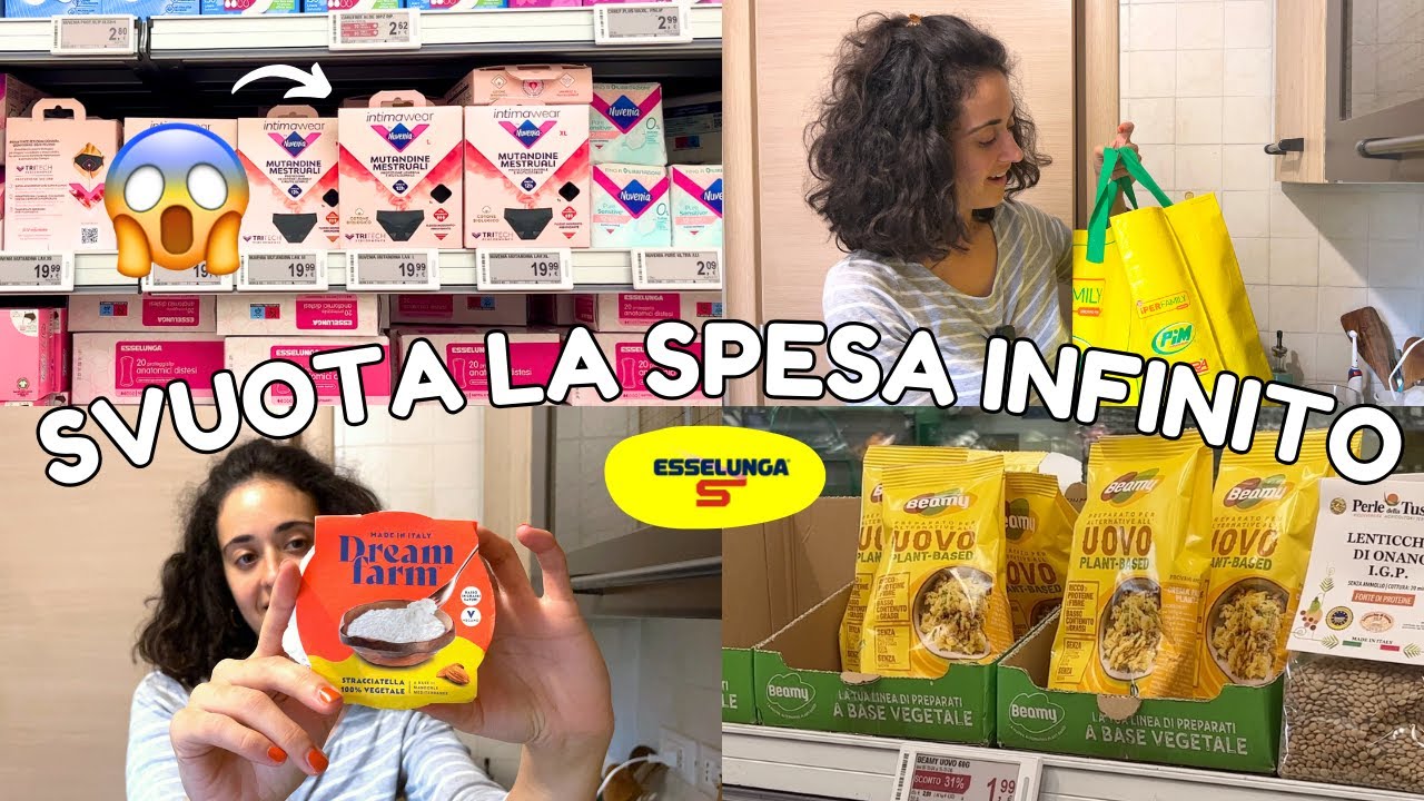 SVUOTA LA SPESA (quasi sostenibile) ESSELUNGA