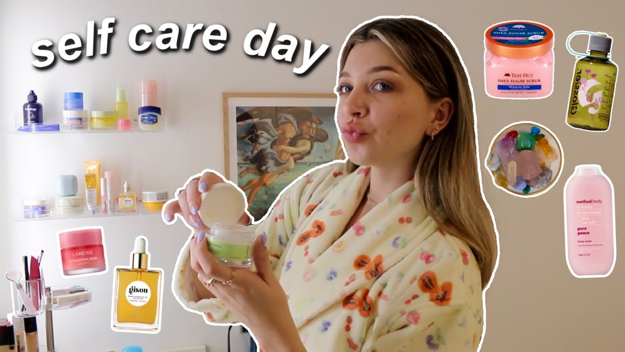 let's have an aesthetic self care day (at home)