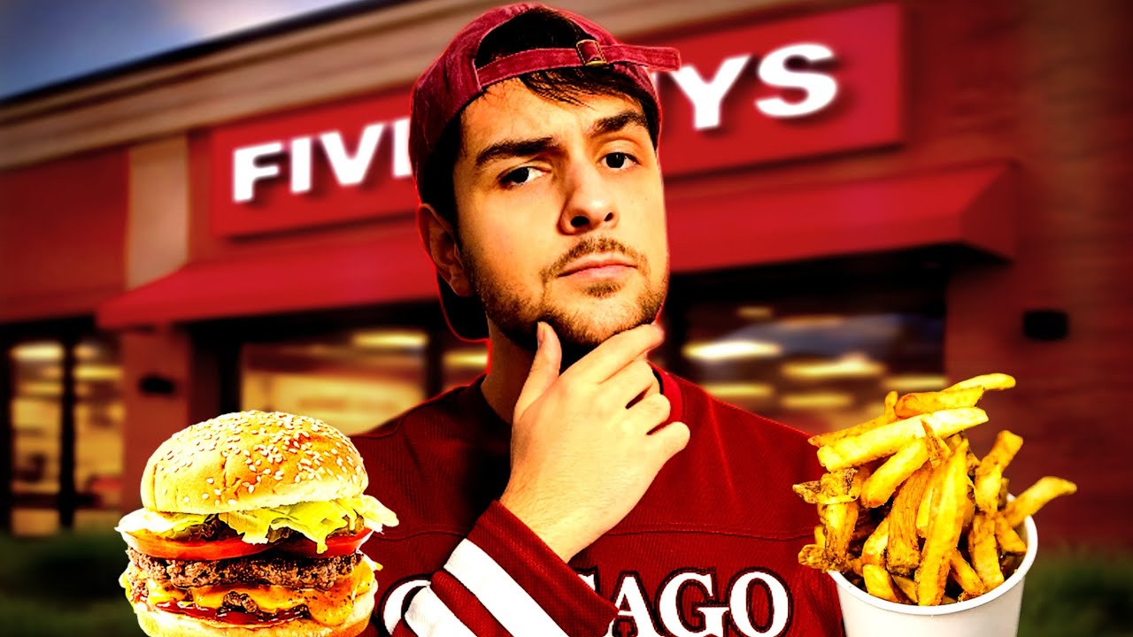 Guy from Europe Tries Five Guys for the FIRST TIME… and WOW