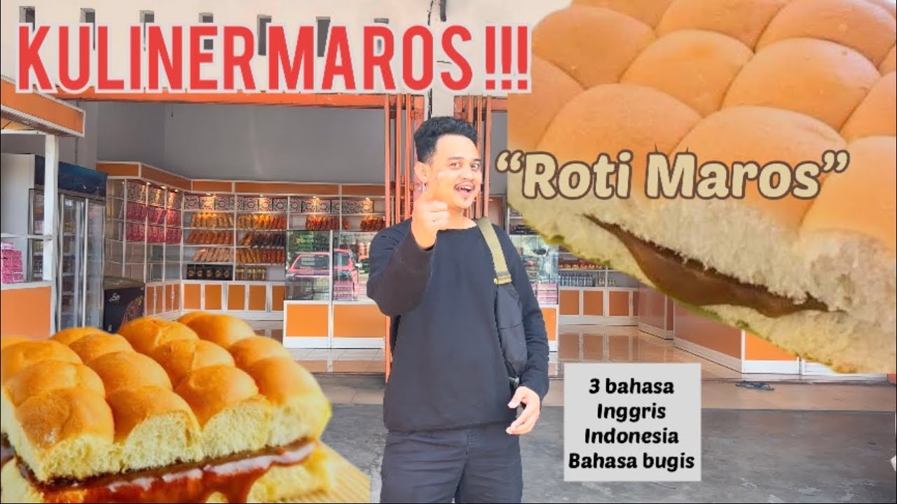 KULINER MAROS !!! “Roti Maros” harga receh tapi bukan recehan.